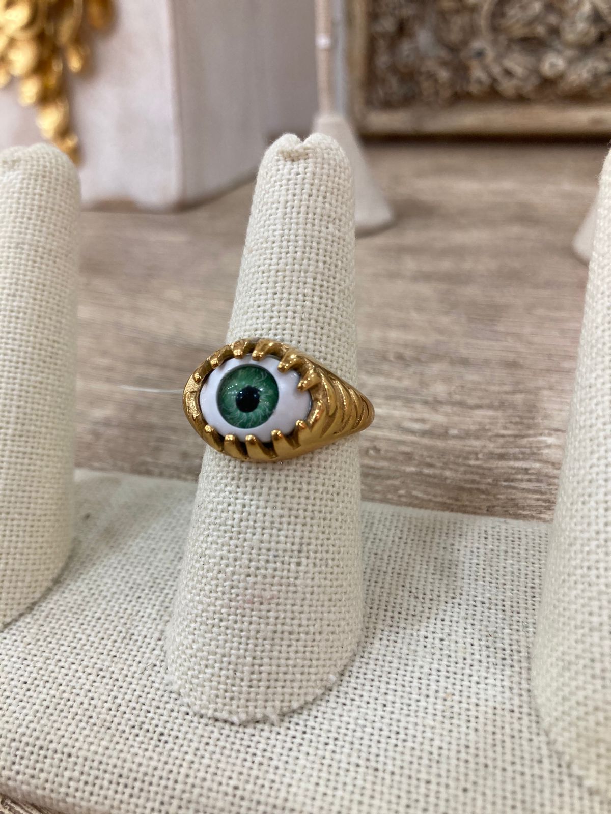 AN036 Eye Ring Stainless