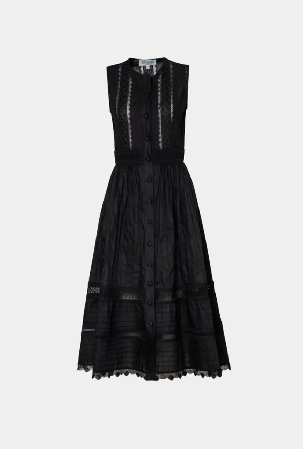 Solaire Black Maxi Dress
