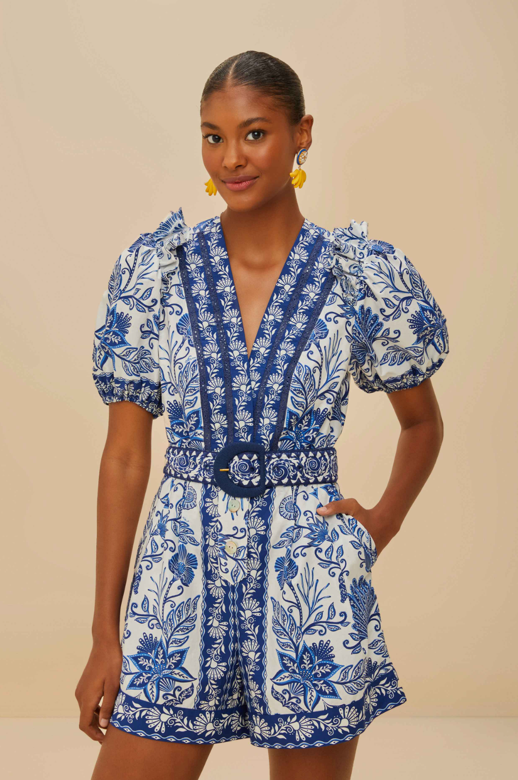 Shell Garden Romper