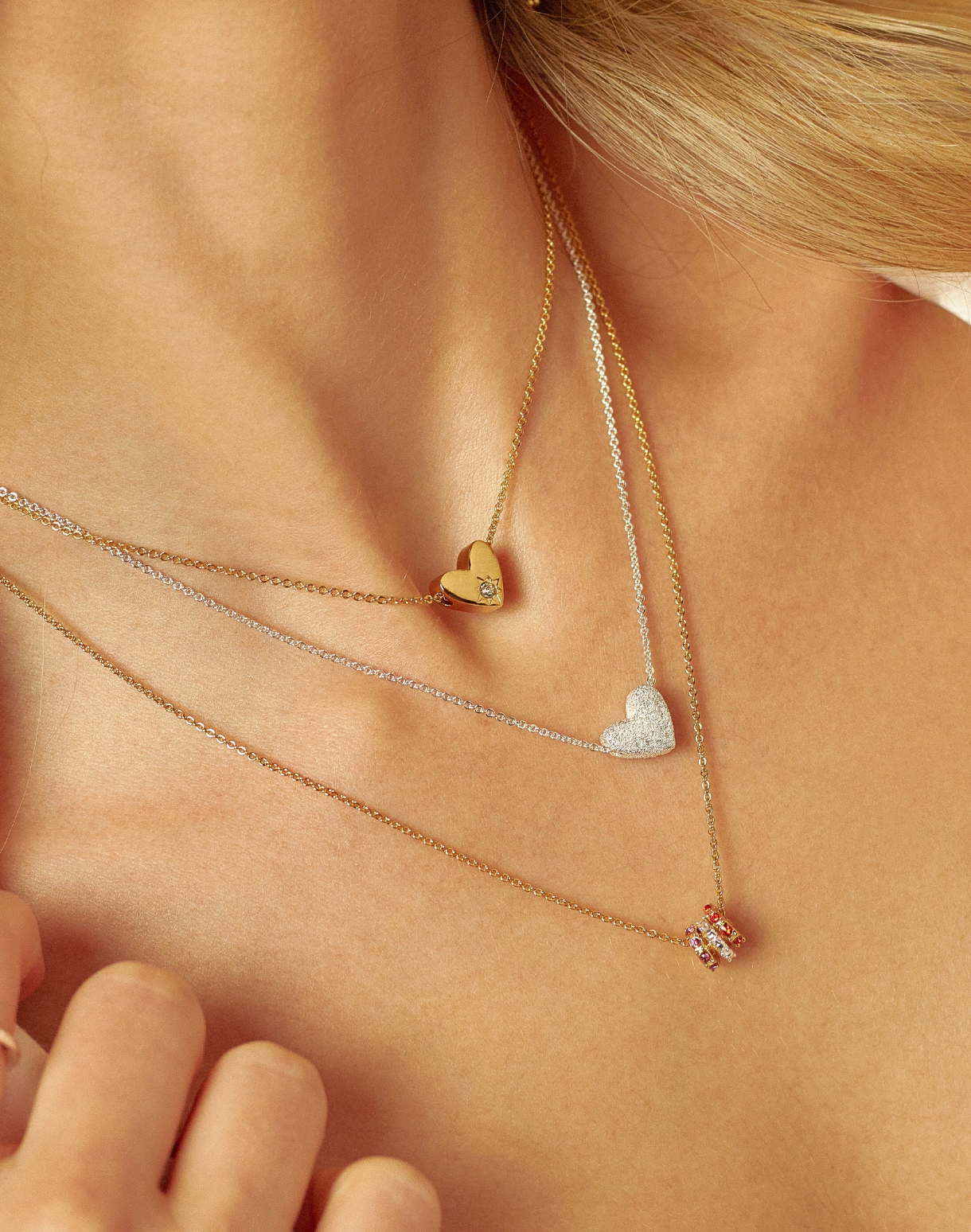 Amour Necklaces
