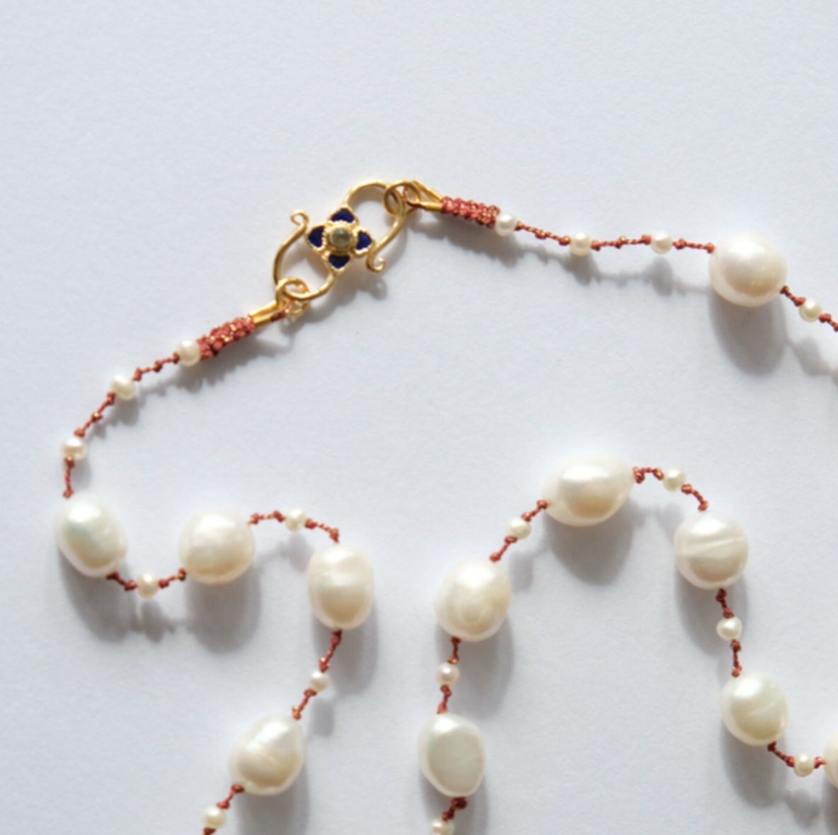 Patna White Necklace