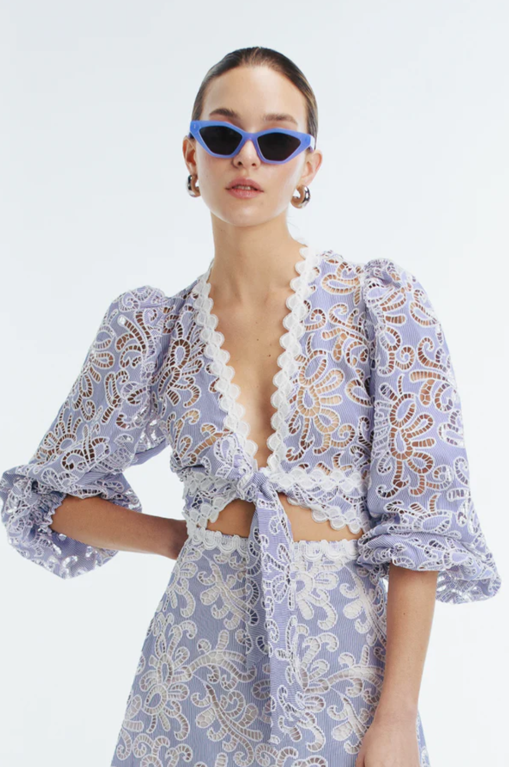 Cecil Blue Top
