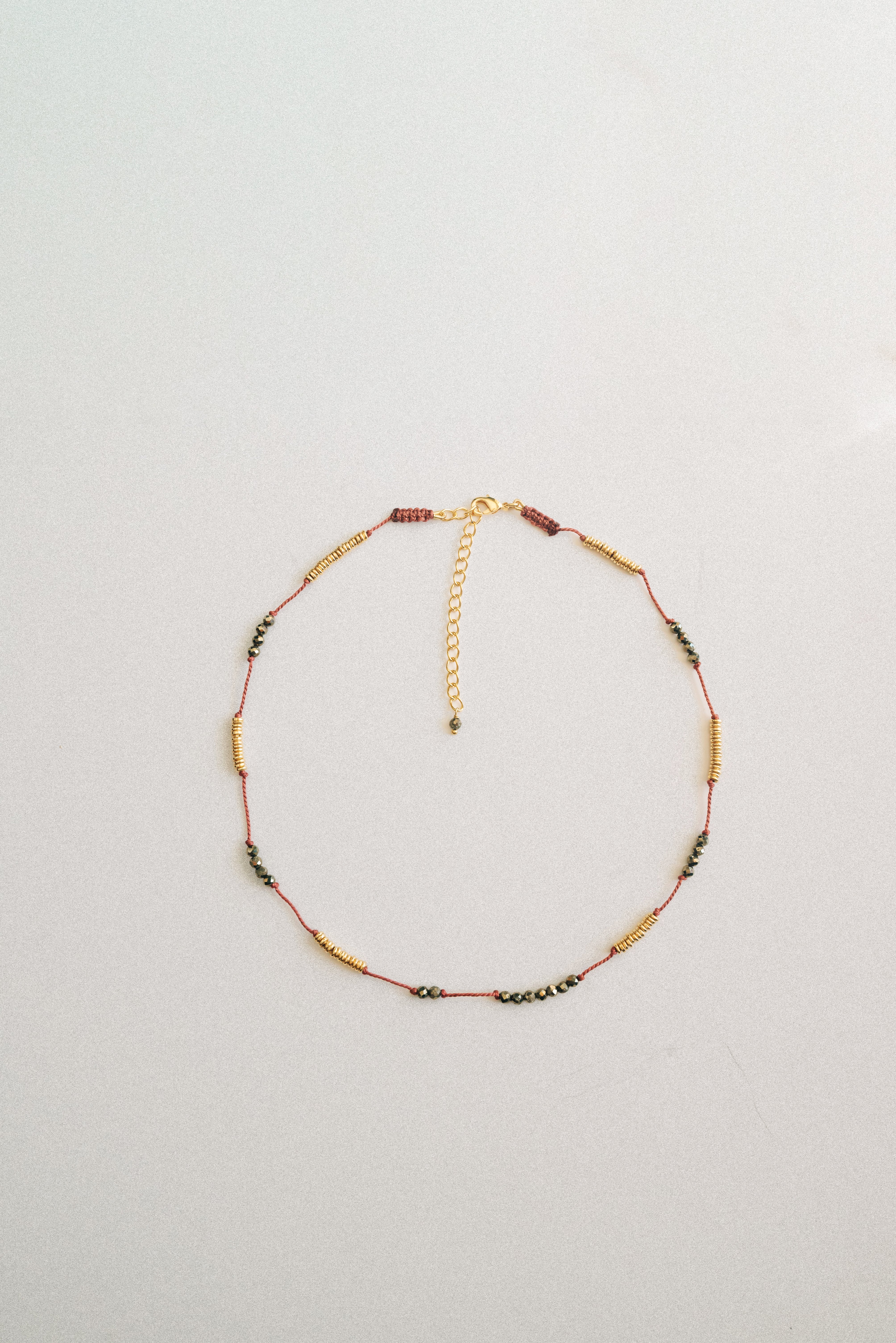 Small Chennai Pyrite Necklace