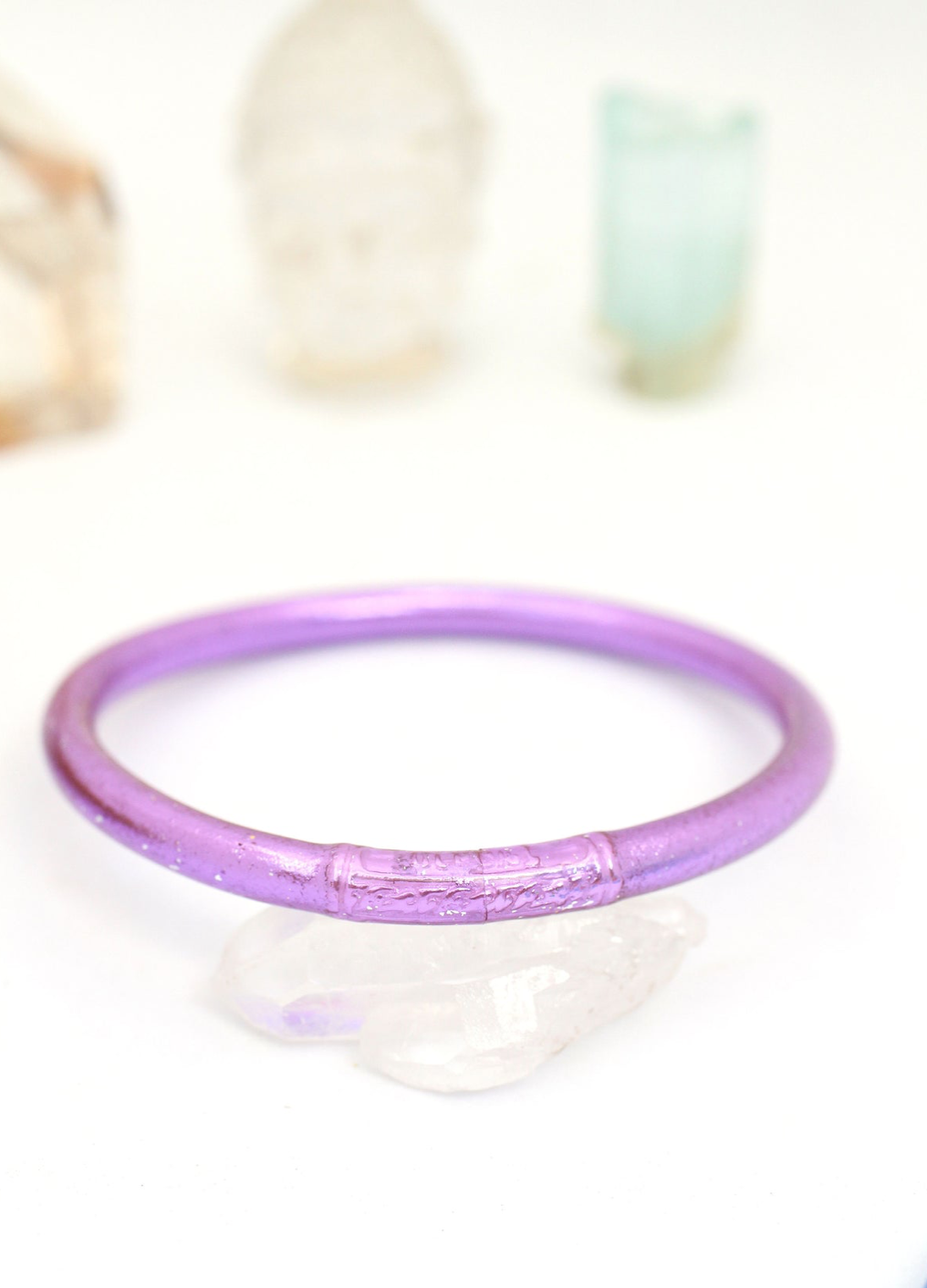 Violet Mantra Bangle