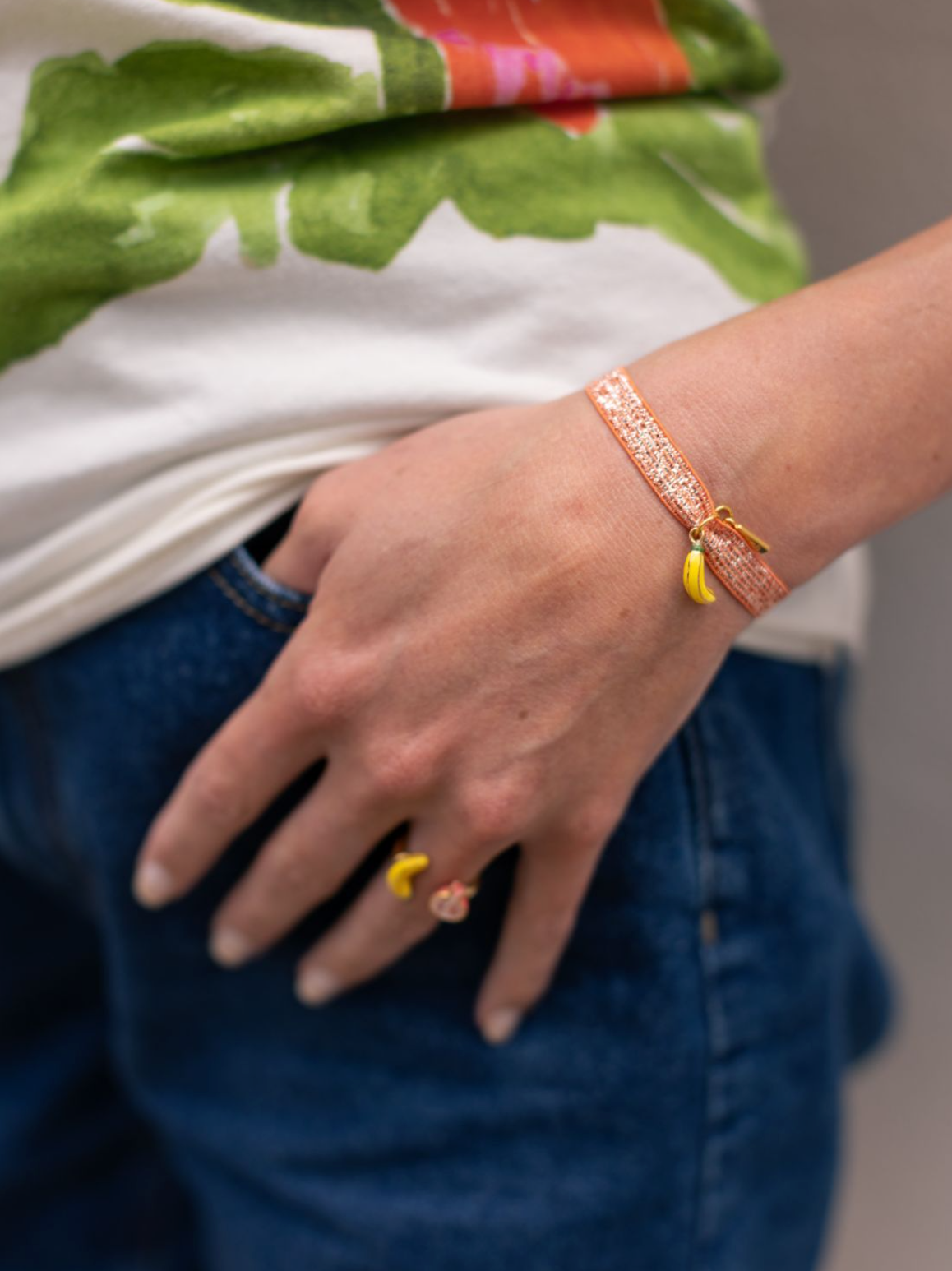 Banana Twistband Bracelet