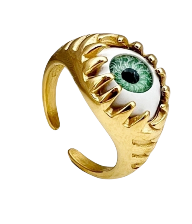 AN036 Eye Ring Stainless