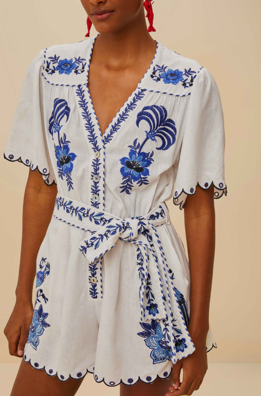Delicate Forest Romper