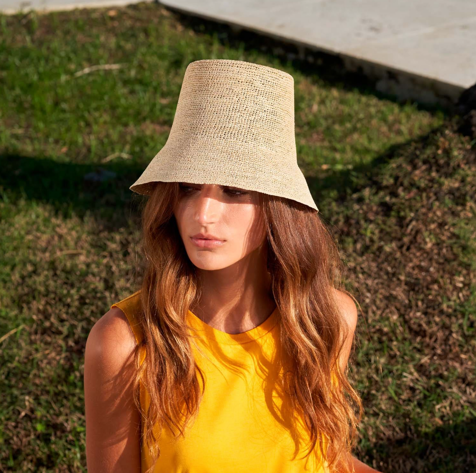 Santa Fe Packlabe Natural Hat