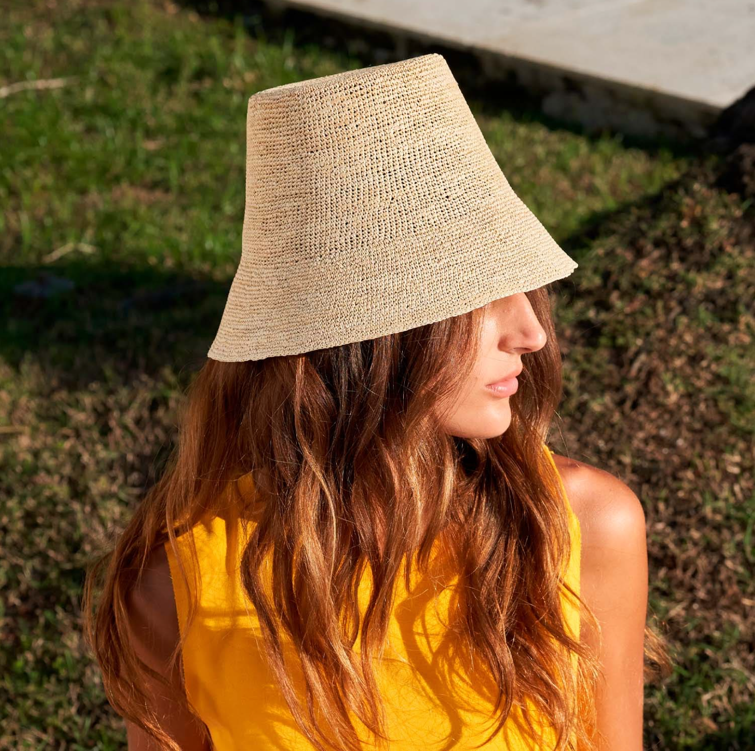 Santa Fe Packlabe Natural Hat