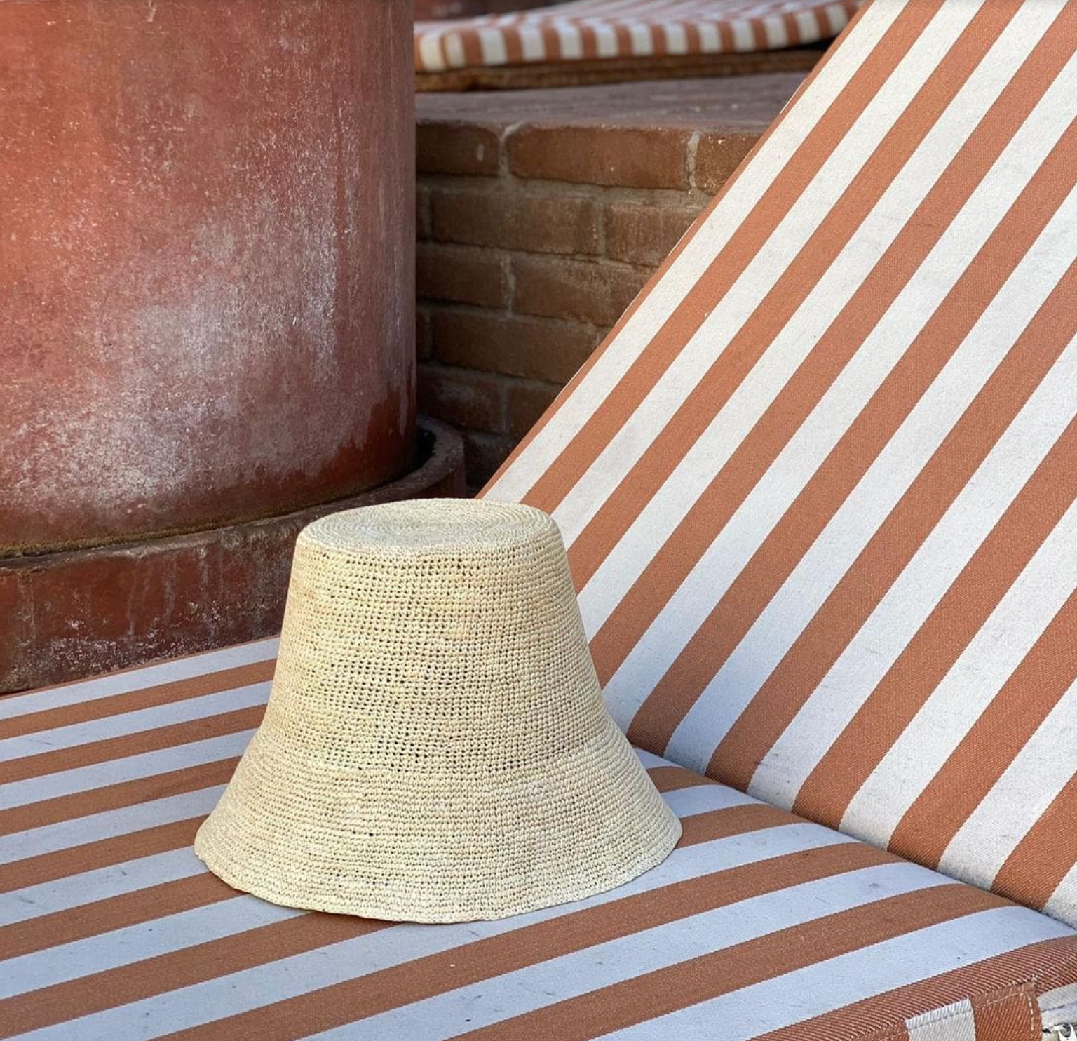 Santa Fe Packlabe Natural Hat