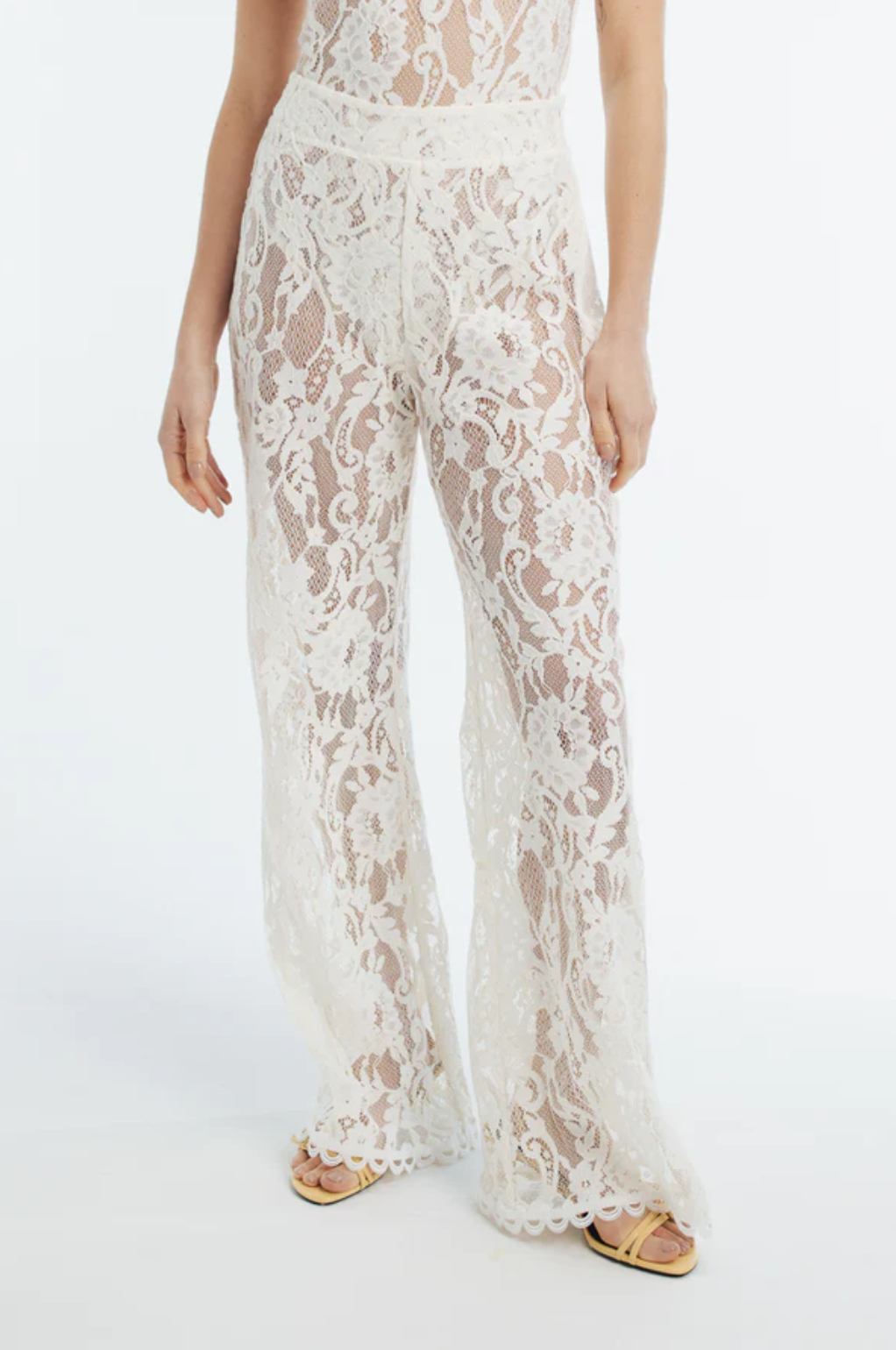 Athina White Pants