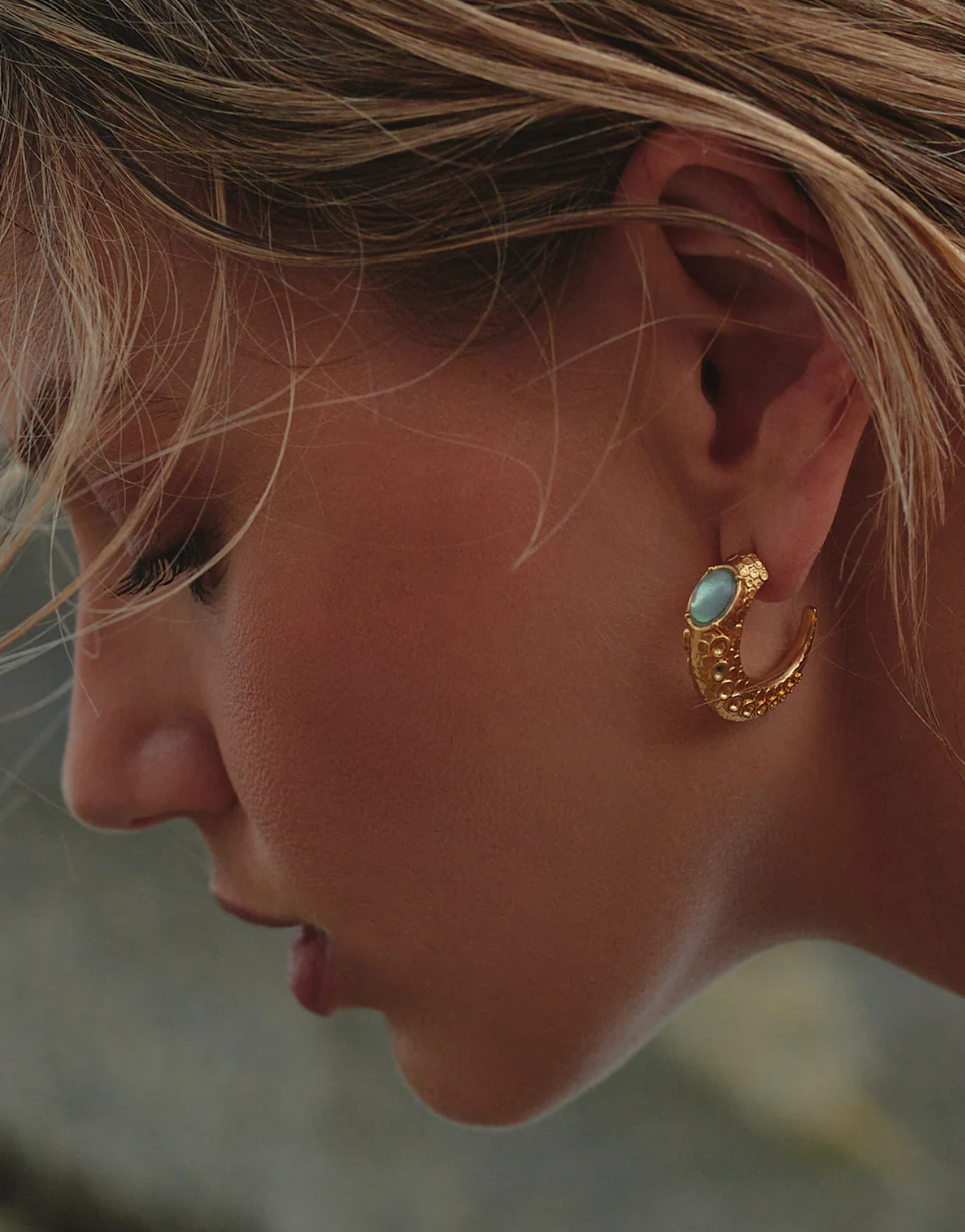 Pulpo Candongas Earrings