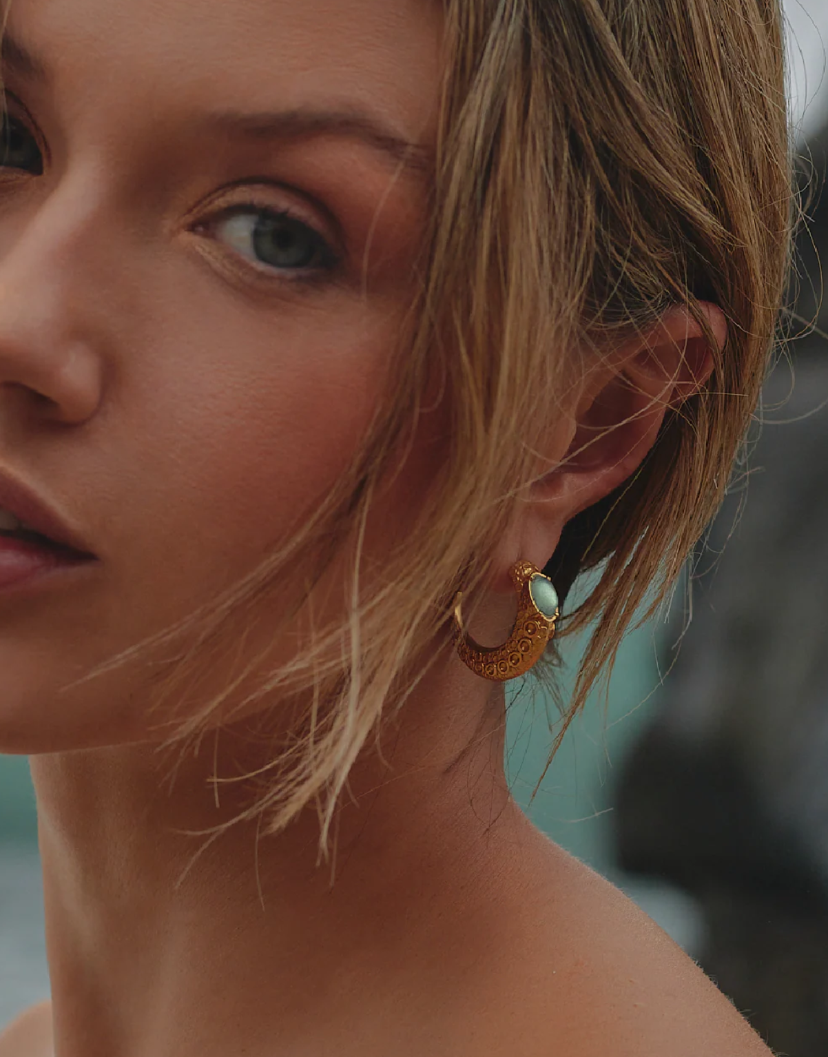 Pulpo Candongas Earrings