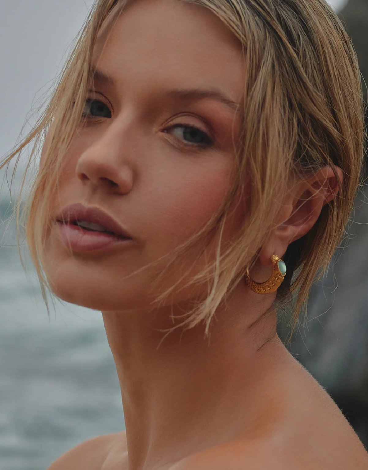 Pulpo Candongas Earrings
