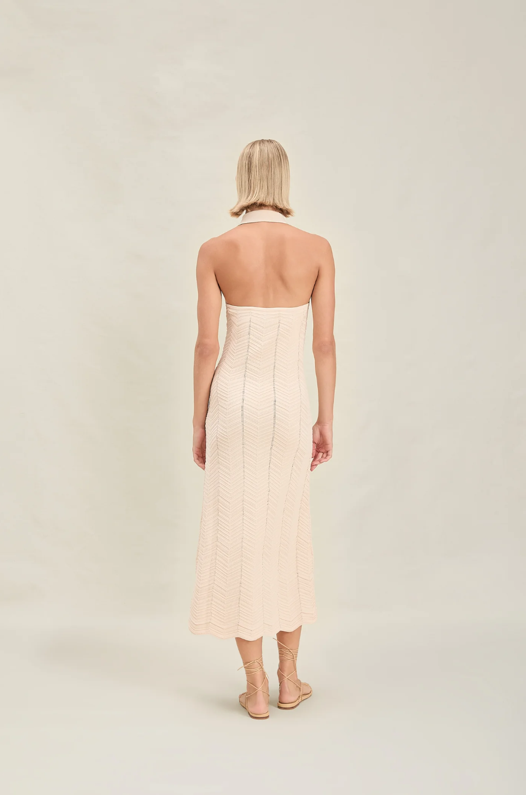 Val Cream Dress