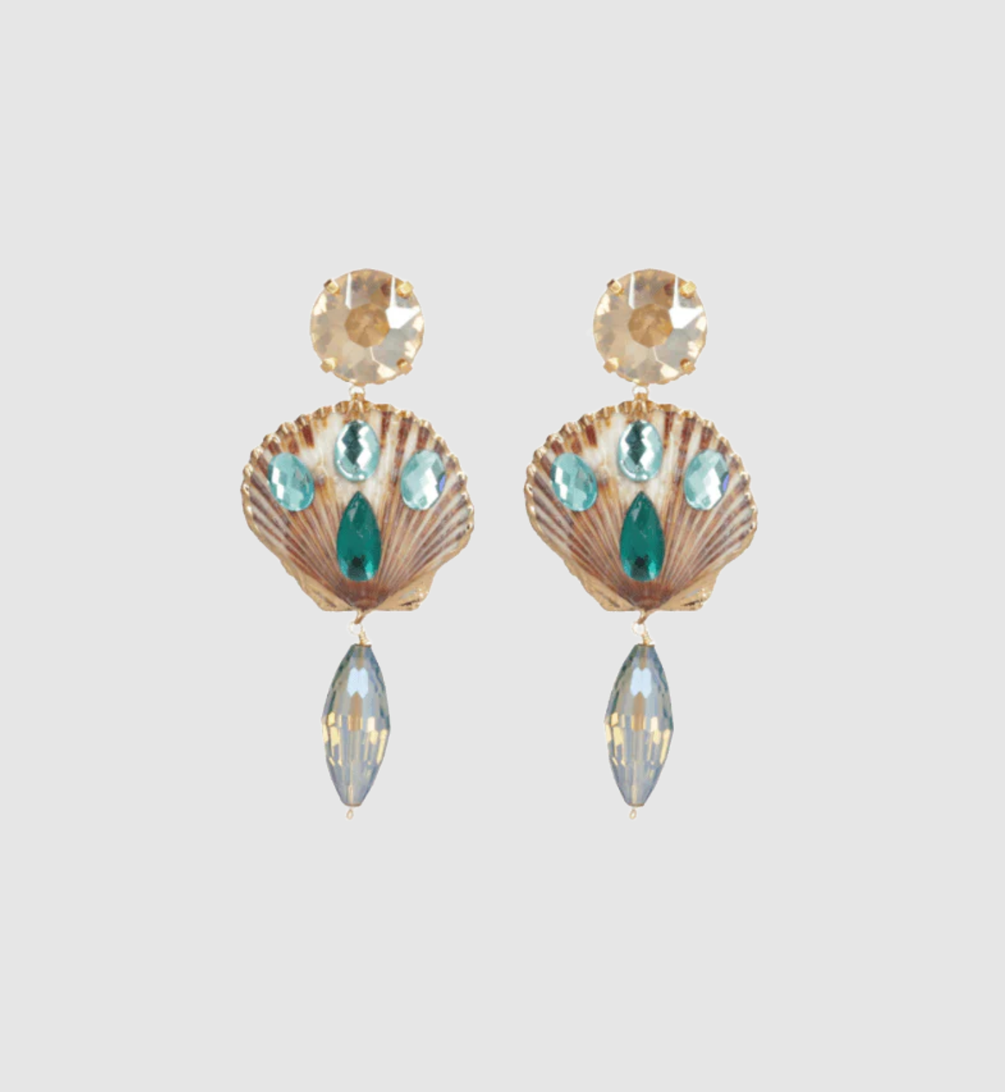 Esmeral Blue Earrings