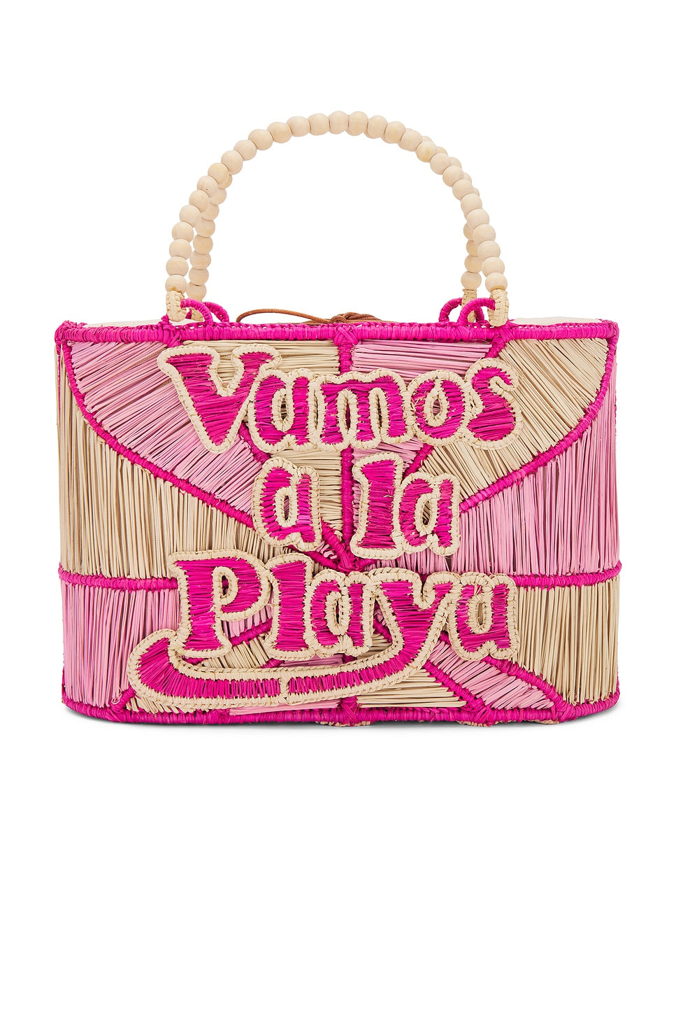 Vamos A La Playa Handwoven Handbag