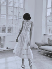 Solaire White Maxi Dress