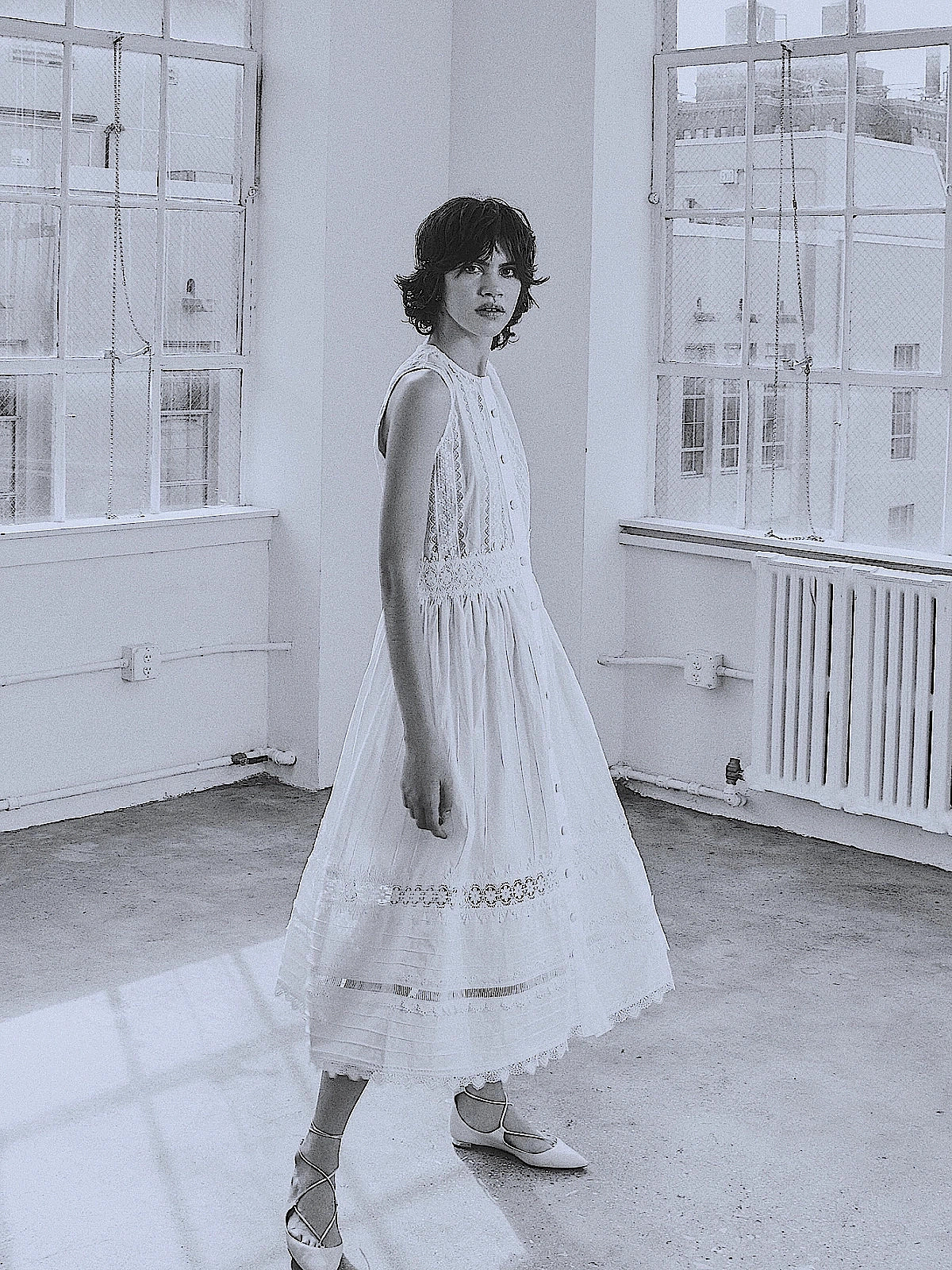 Solaire White Maxi Dress