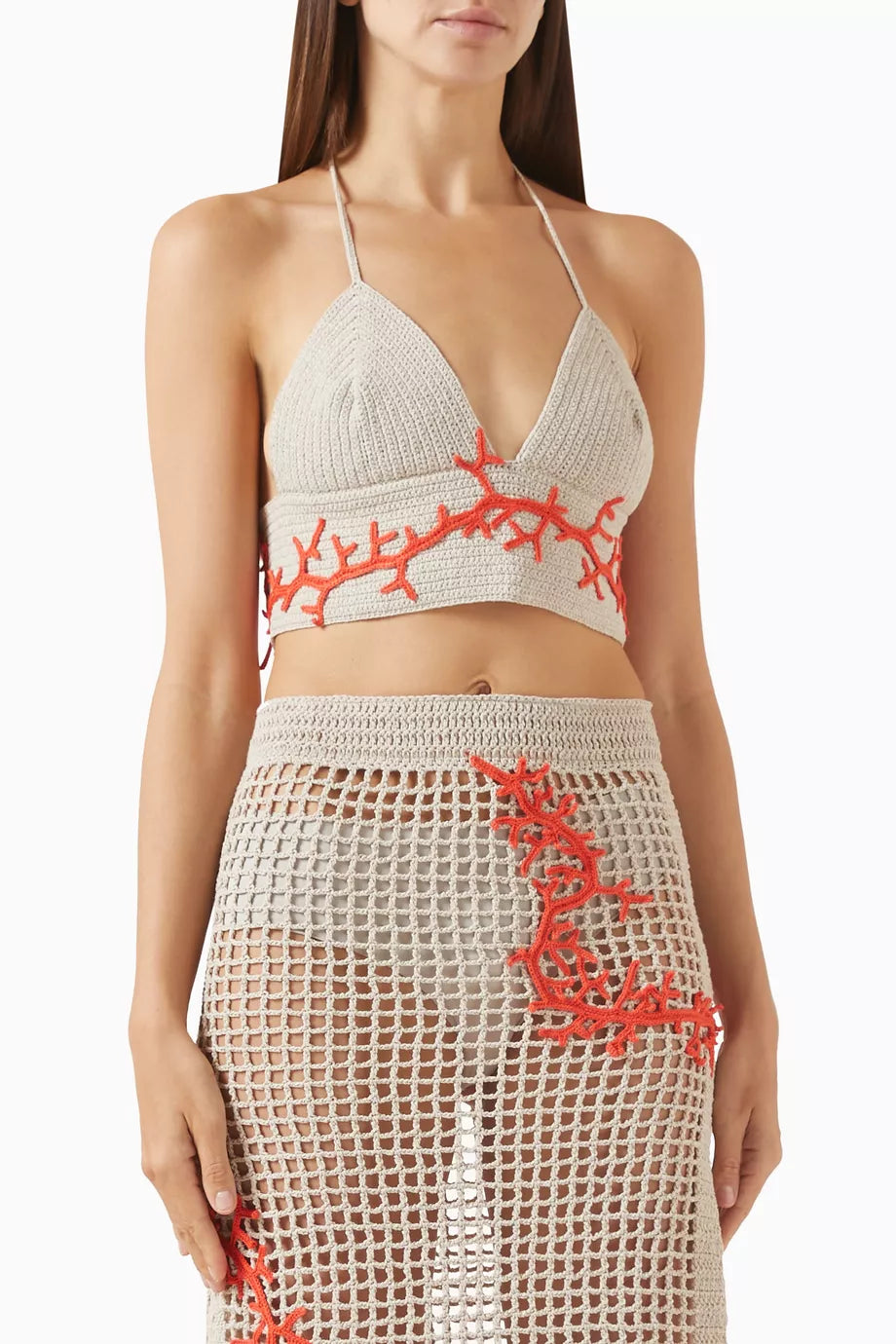 Atlas Hand Crochet Halter Top