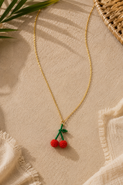 Cherry Beads Necklace