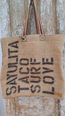 Mama Burlap Sayulita Bag