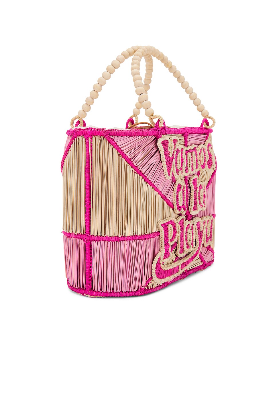 Vamos A La Playa Handwoven Handbag