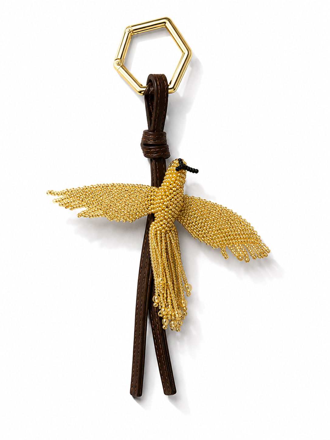 Golden Bird Keychain