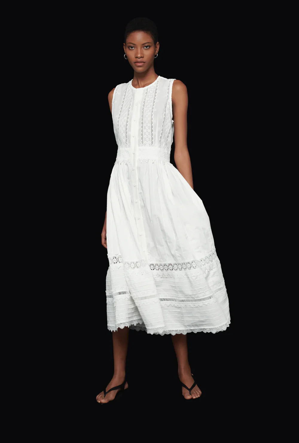 Solaire White Maxi Dress
