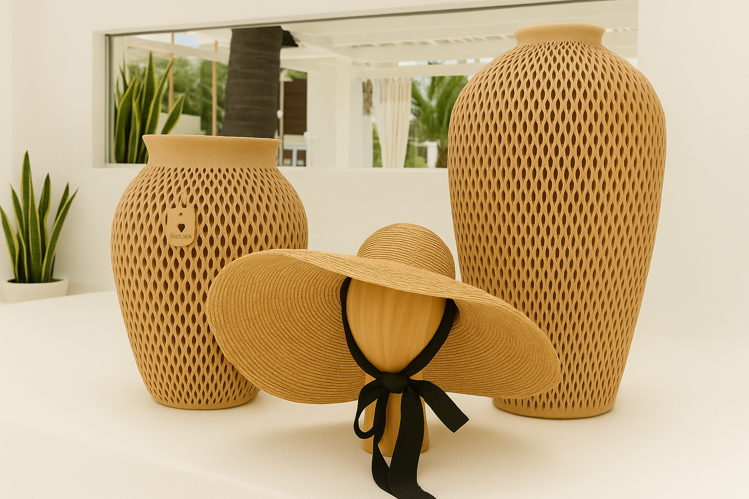 Pamela Natural Hat