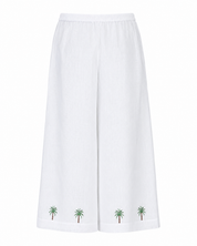 Green Palm Pants Shine