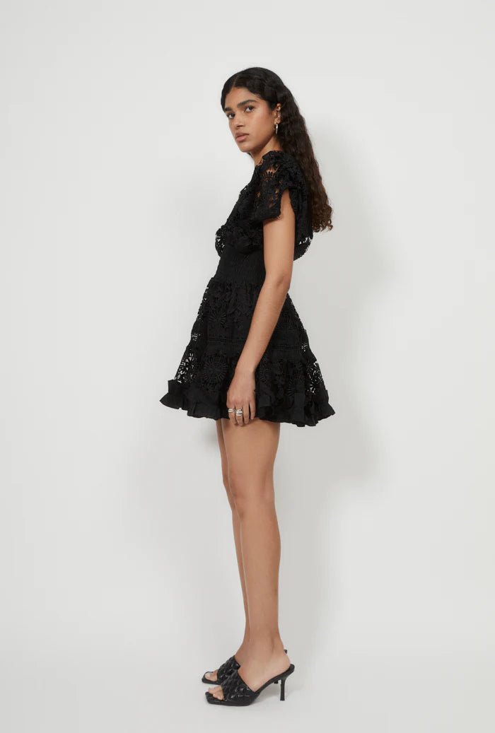 Morana Black Mini Dress – Mita Mita Store