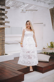 Paradisia White Dress