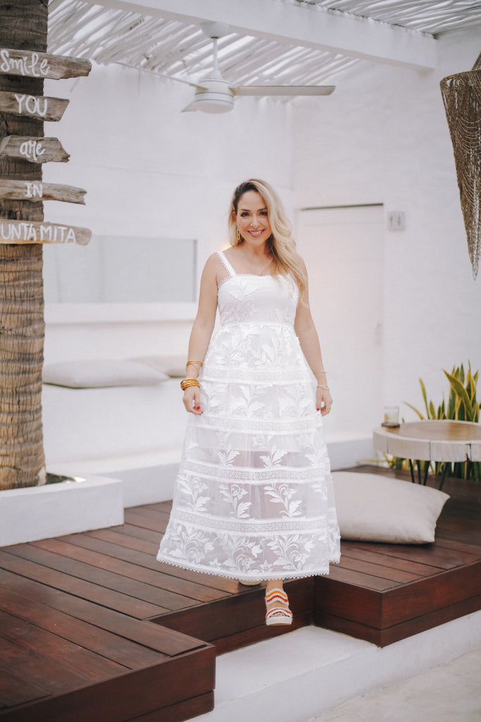 Paradisia White Dress