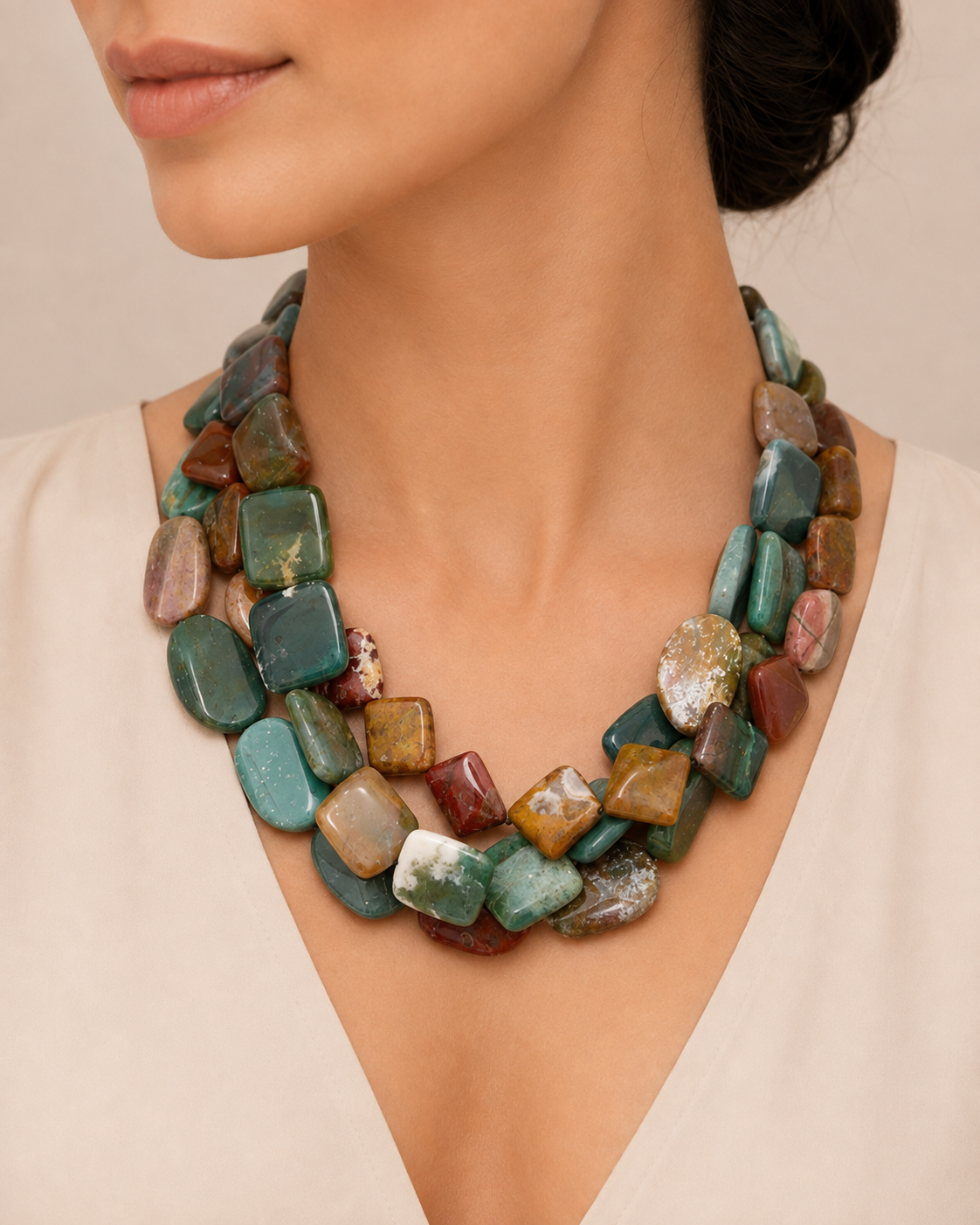 Collar Mosaico Caribe