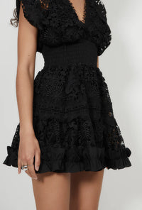 Morana Black Mini Dress