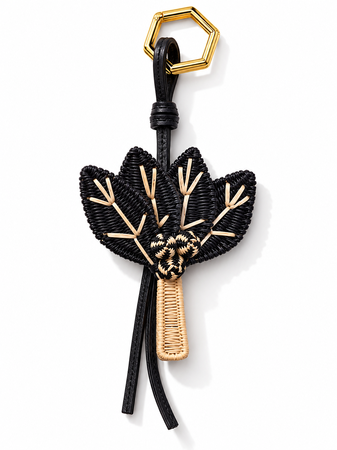 Black Palm Keychain