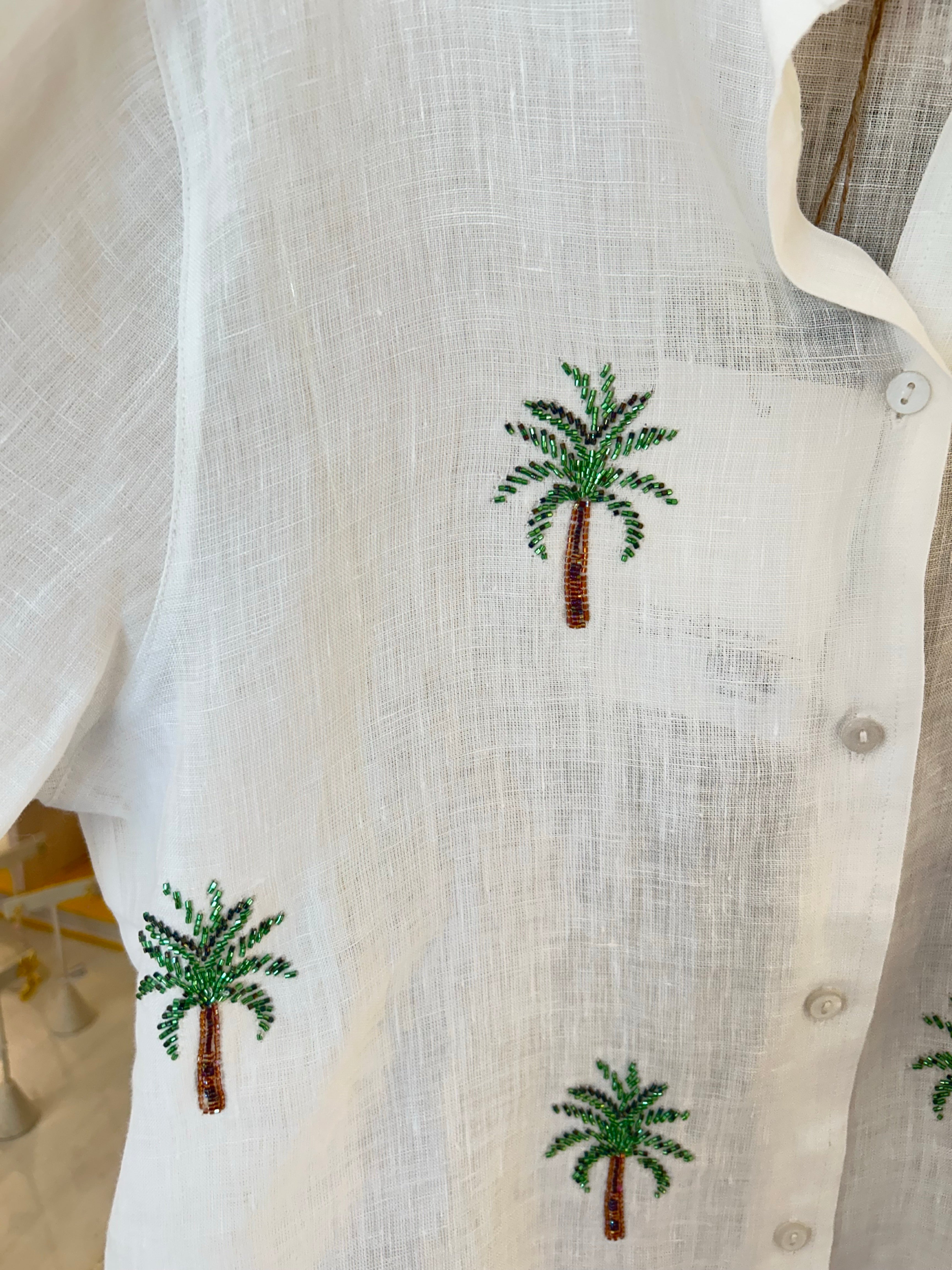 Green Palm Classic Shirt Shine