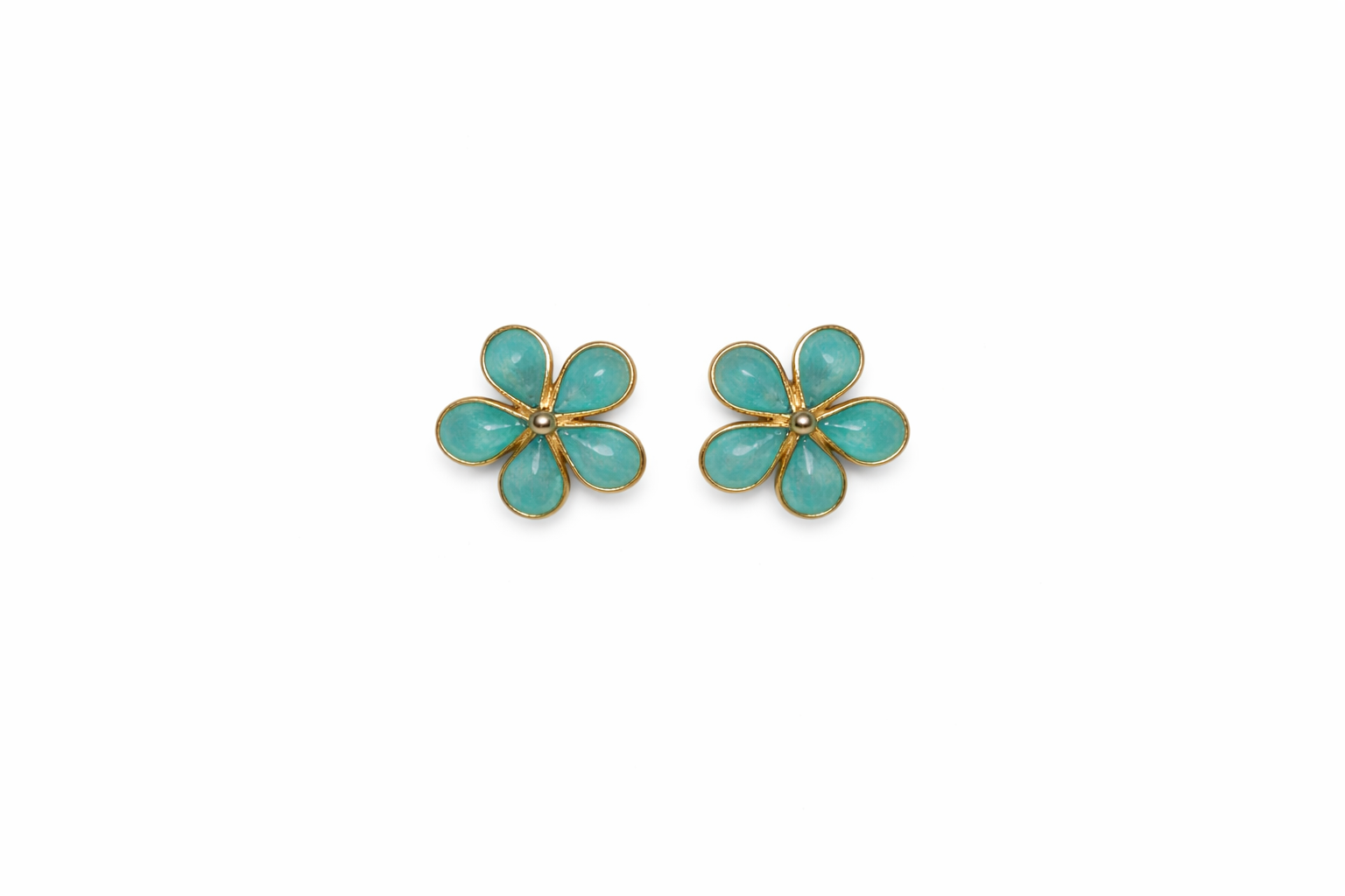 Flor Azul Earrings