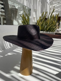 Chocolat And Black Austin Hat