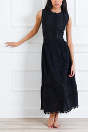 Solaire Black Maxi Dress
