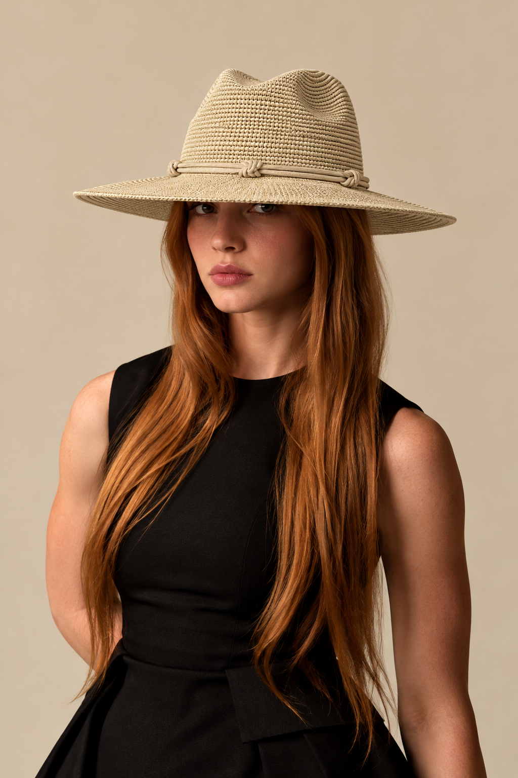 Mosquera Packable Natural Hat