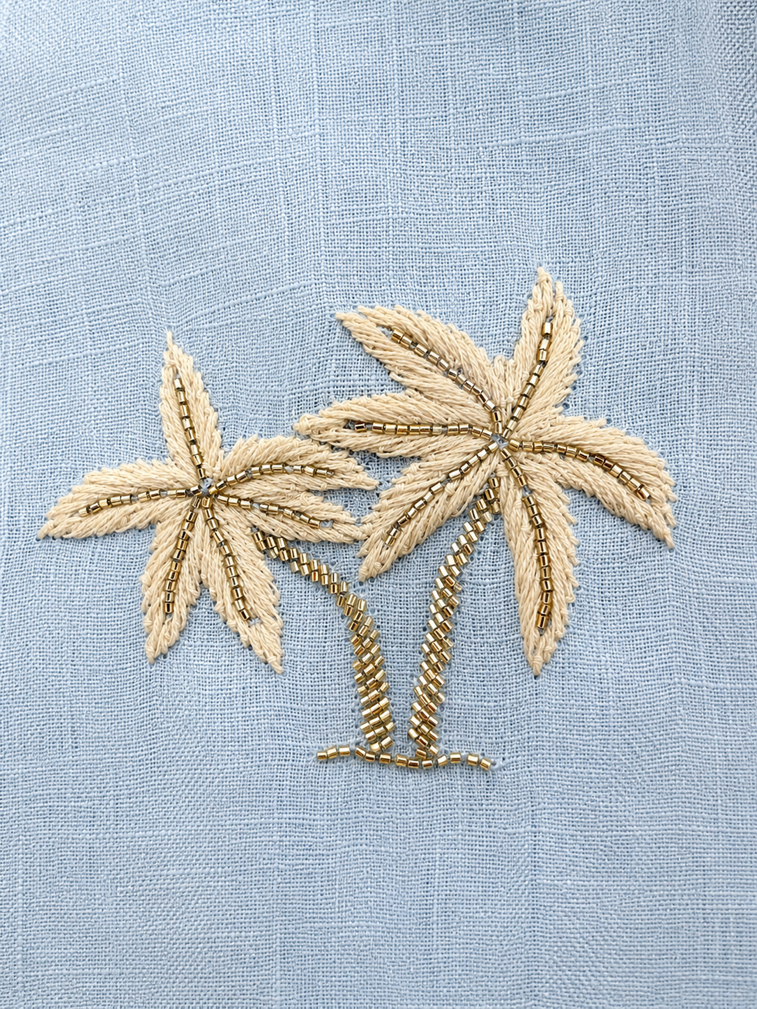 Blue Bondi Palm Short Shirt