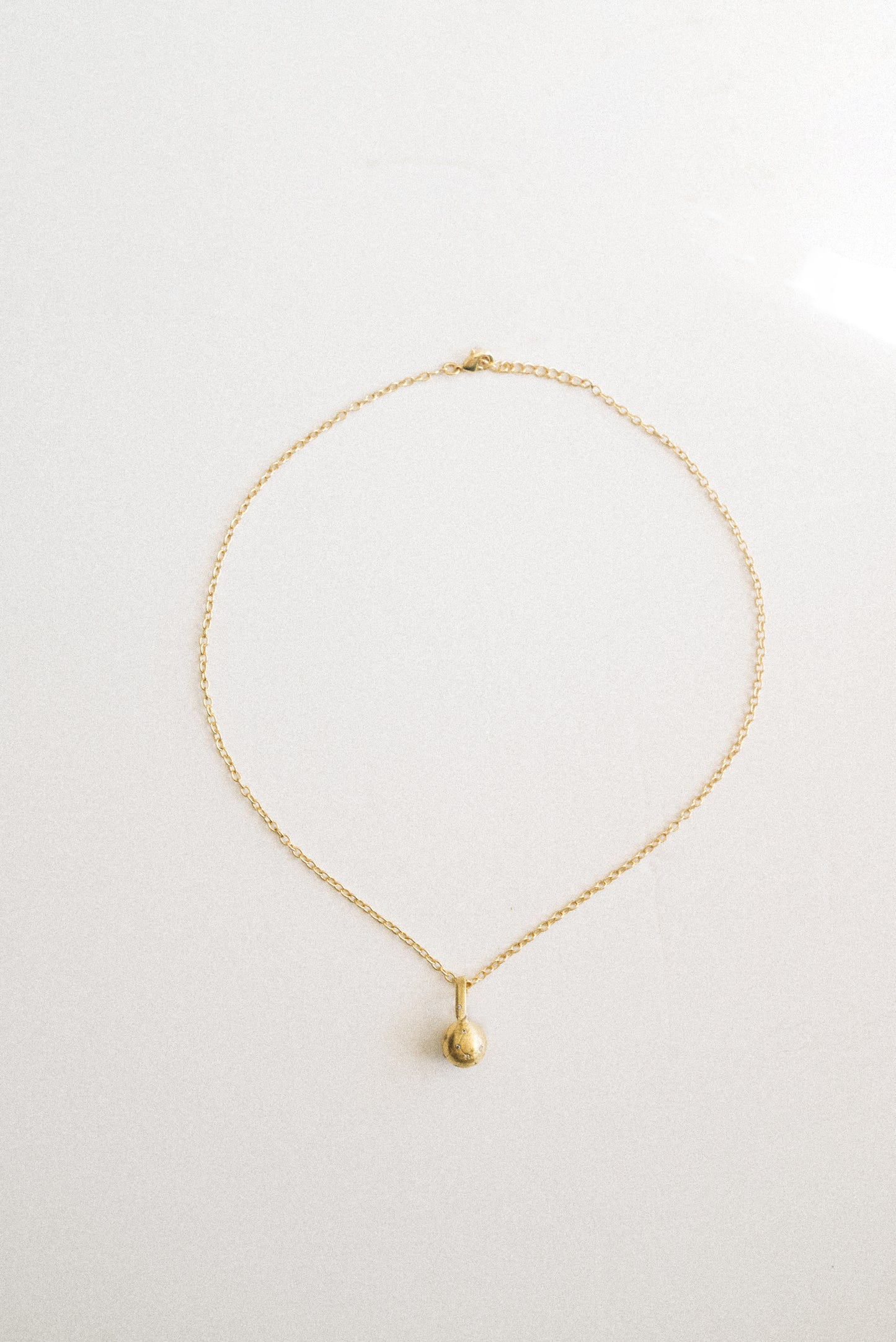 Gold Cosmos Mini Necklace