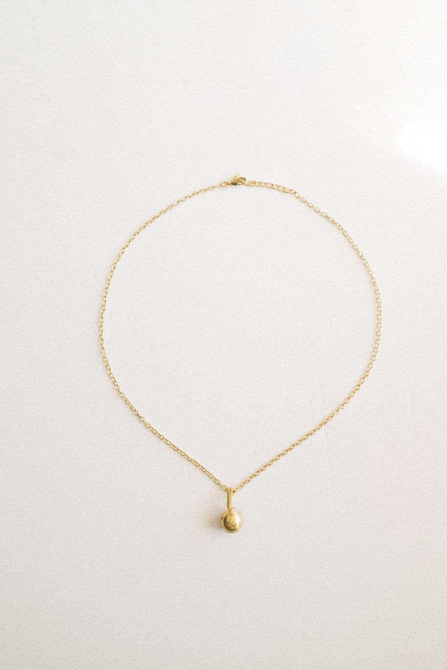 Gold Cosmos Mini Necklace