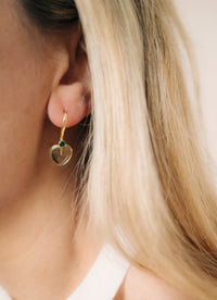 Udaipur Lemon Quartz Earrings