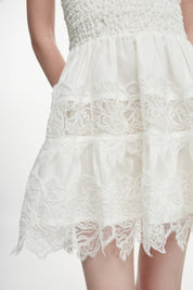 Brissa White Mini Dress