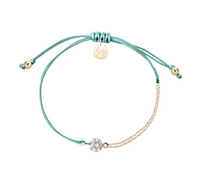 Mermaid Cord Solitaire Bracelet