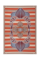 De La Falaise Cotton Silk Orange Sarong