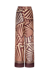 Joao Cotton Silk Wine Pants